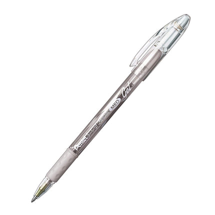 PENTEL SUNBURST SILVER METALLIC PEN