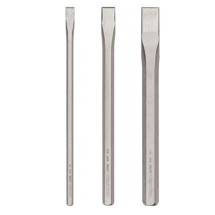 TEKTON Long Cold Chisel Set, 3-Piece (1/2, 3/4, 1 in.) | 66506