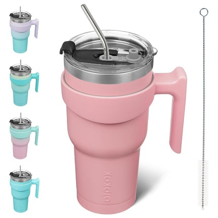 BJPKPK Tumbler with Handle 30 oz Tumbler with Lid 