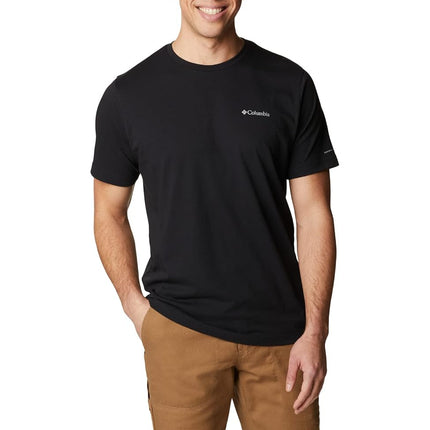 Columbia Men's Thistletown Hills Short Sleeve Hiking Shirt, Black, 3X