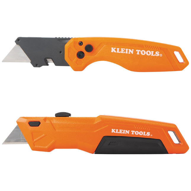 Klein Tools 44312 2-Piece Folding Utility Knife an