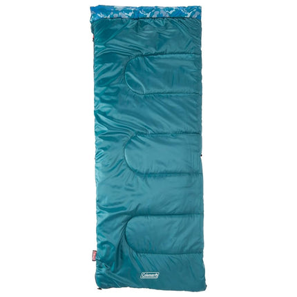 Coleman Kids 45°F Sleeping Bag for Children up to 5ft 5in Tall, Lightweight & Warm Sleep Sack for Indoor/Outdoor Use, Machine Washable