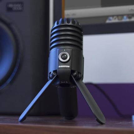 Samson Meteor USB Studio Cardioid Microphone - Titanium Black