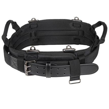 Klein Tools 55919 Tool Belt, Electrician Tool Belt for use with Modular Pouches from Klein Tools Click Lock Modular System, Size L