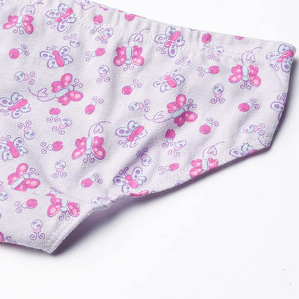 Hanes Baby Girls' Toddler 10-Pack Pure Comfort Underwear, Available in Brief and Hipster, Assorted-10 Pack, 2T-3T