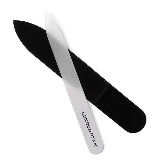 LONDONTOWN Glass Nail File, Clear