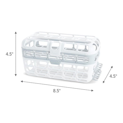 Munchkin High Capacity Dishwasher Basket, 1 Pack, Grey