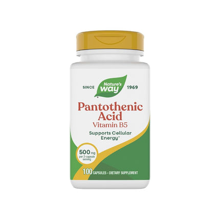 Nature's Way Pantothenic Acid (Vitamin B5) Capsule