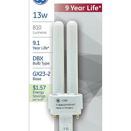 13 WATT F13DBX SW CFL BIAX REPLACEMENT BULB SOFT WHITE (Pack of 6) [DIY & Tools]