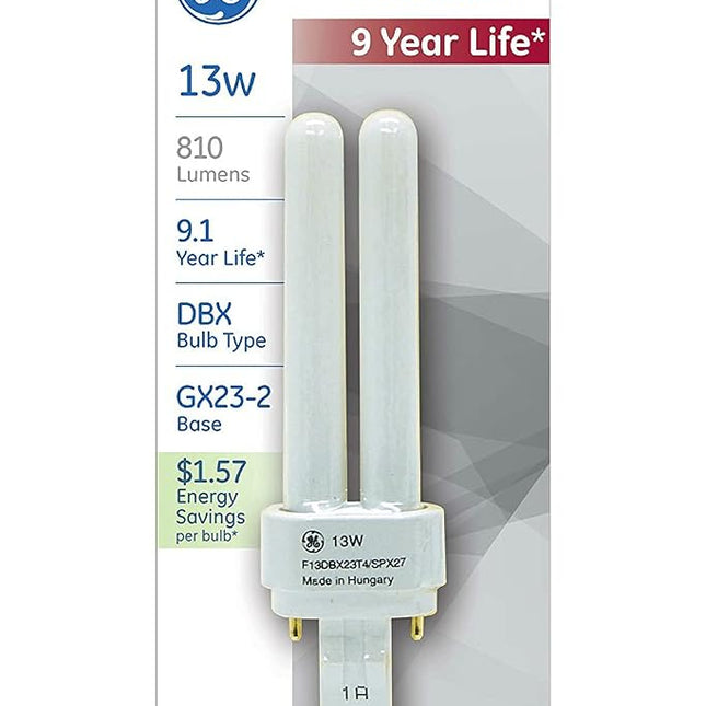 13 WATT F13DBX SW CFL BIAX REPLACEMENT BULB SOFT WHITE (Pack of 6) [DIY & Tools]