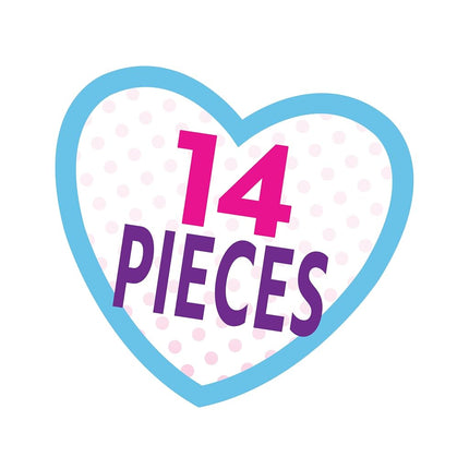 Just Play Minnie Mouse Fabulous Fashion 14-piece Sweet Party Doll and Accessories, Kids Toys for Ages 3 Up