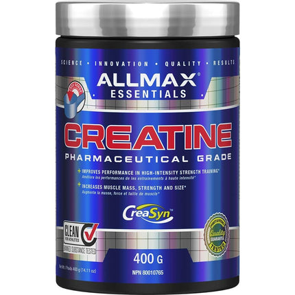 ALLMAX Creatine Monohydrate Powder, Micronized, Un