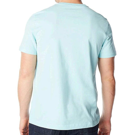 Nautica Men's Short Sleeve Solid Crew Neck T-Shirt Polo, Harbor Mist, XXL