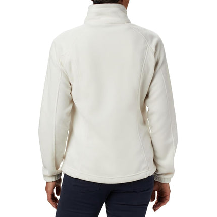 Columbia Women's Standard Benton Springs Full Zip, Chalk