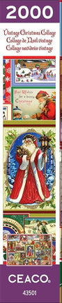 Ceaco - Collage de Noël Vintage - Puzzle de 2000 pièces