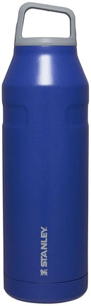 Stanley IceFlow Cap and Carry Water Bottle - Lightweight, Leakproof, and Insulated for Maximum Cold Retention - Sustainable 90% Recycled Stainless Steel, Lapis Glimmer, 50oz