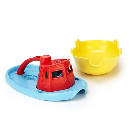 Green Toys TUG01R-RCB3 Tug Boat Red-CB3, Multi, S