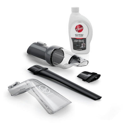 Kit de limpieza interior de coche Hoover CleanSlate de 5 piezas, compatible con limpiadores de manchas y alfombras Hoover, elimina la suciedad húmeda y seca, incluye solución de limpieza automática para tapicería y alfombrillas