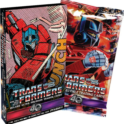 Transformers Collectible Trading Cards: 40th Anniv