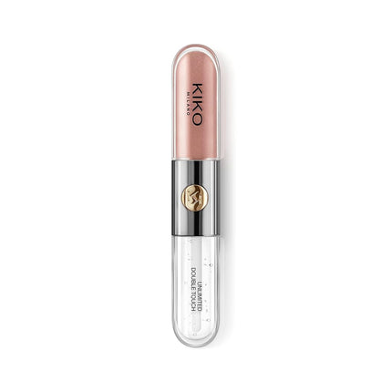 KIKO Milano Unlimited Double Touch 102, Liquid Lipstick With A Bright Finish In A Two-Step Application. Lasts Up To 12 Hours. No-Transfer Base Colour