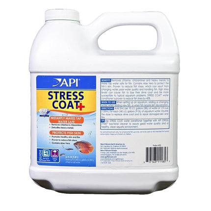 API Stress Coat Aquarium Water Conditioner, 1.9 Litre Bottle