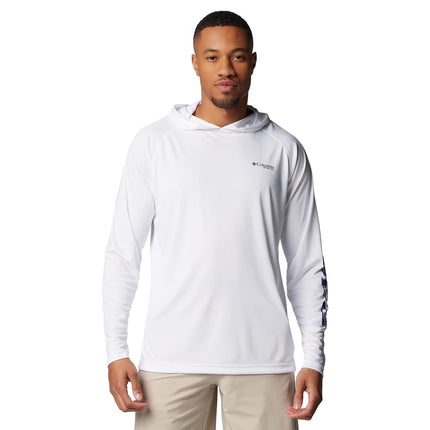 Columbia Men's Terminal Tackle Hoodie, White/Night