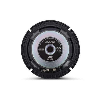 Alpine R2-S65C 6.5" R-Series High-Resolution 2-Way Component Speaker Set, Pair