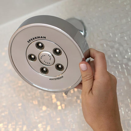 Speakman S-3010-BN-E2 Neo Anystream Adjustable 2.0 GPM Shower Head, Brushed Nickel