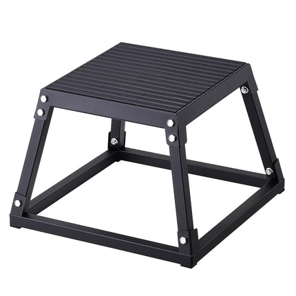 VEVOR Plyometric Jump Box, 12 Inch Plyo Box, Steel