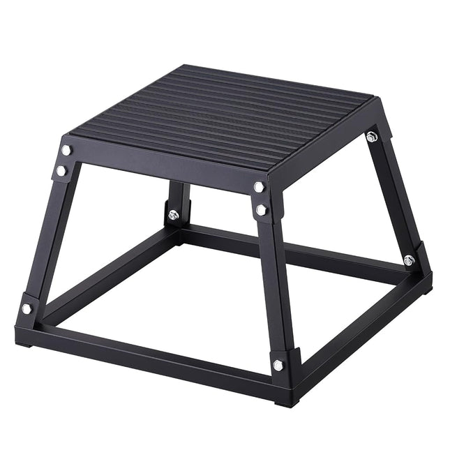VEVOR Plyometric Jump Box, 12 Inch Plyo Box, Steel
