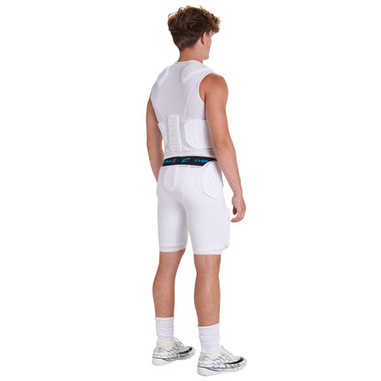 Champro Formation 5-Pad Girdle Youth L White