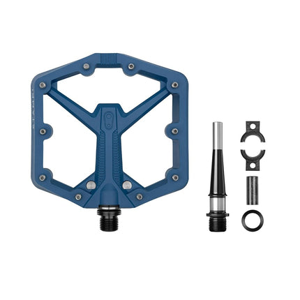 Crankbrothers Stamp 1 Version 2 MTB Pedal, Large Navy