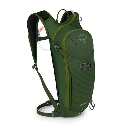 Osprey Siskin 8 Bike Hydration Backpack with Hydraulics Reservoir, Dustmoss Green