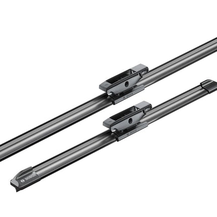 Bosch Wiper Blade Aerotwin A012S, Length: 500mm/360mm − Set of Front Wiper Blades - Only for Left-Hand Drive (EU)