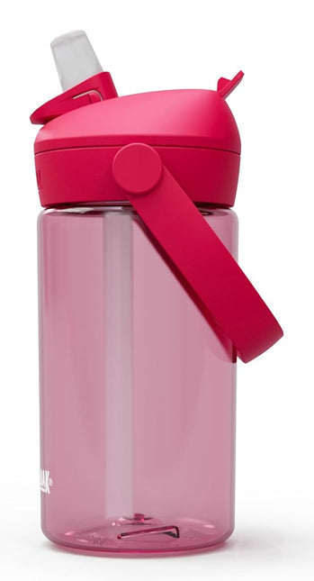 Camelbak THRIVE FLIP STRAW KIDS 415 ml – sport bottle – leak-proof – child-friendly size – easy drinking closure – ideal for on the go – grapefruit, size: OS