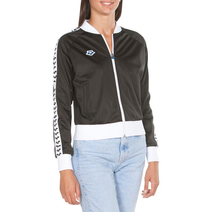 Arena Women's Relax IV Team Jacket, Black-White-Black (Us), Large