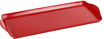 Reston Lloyd Calypso Basics by Melamine Tidbit Tray, Red