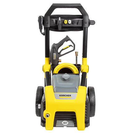Kärcher K2100PS High Pressure Washer Max 2625 PSI, 3 Spray Nozzles, Detergent Reservoir, for Cars, Driveways, Linings, Patios, Maximum Flow Rate 7.8 L/min