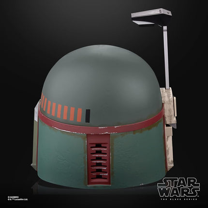 Star Wars The Black Series Boba Fett (Re-Armored) Premium Electronic Helmet, The Mandalorian Roleplay Collectible for Kids Ages 14 and Up