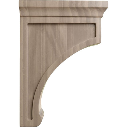 Ekena BKTW02X07X10GOWA 2 1/2-Inch Width x 7-Inch Depth x 10-Inch Height Large Gomez Wood Bracket - Walnut