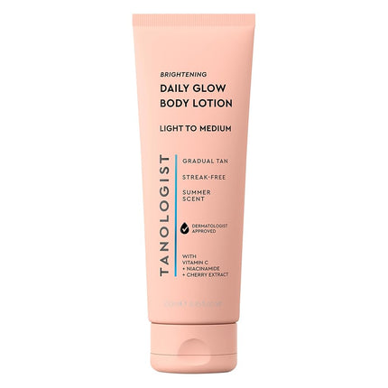 Tanologist Brightening Daily Glow Body Lotion- Lig