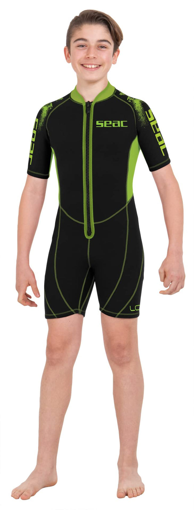 Seac Look Kid, Short Wetsuit for Snorkelling, Divi