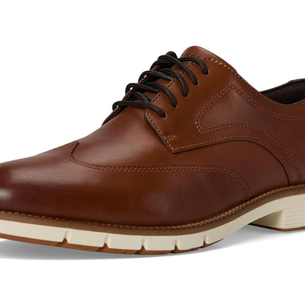Cole Haan Mens Flexgrand360 Wingtip, British Tan/Ivry, 7.5 UK