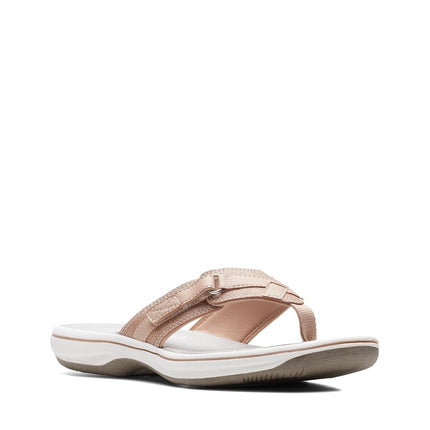 Clarks Women's Breeze Sea Flip Flop, New Greystone, 5.5 UK M