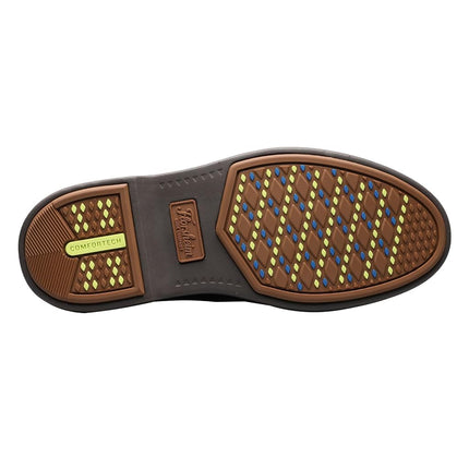 Florsheim Kids Boy's Supacush Plain Toe Ox, Jr. (Toddler/Little Kid/Big Kid) Brown Milled Leather/Brown Sole 1.5 Little Kid