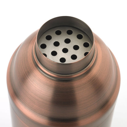 Barfly M37039ACP 3-Piece Japanese Style Shaker Set, 24oz (700 ml), Antique Copper