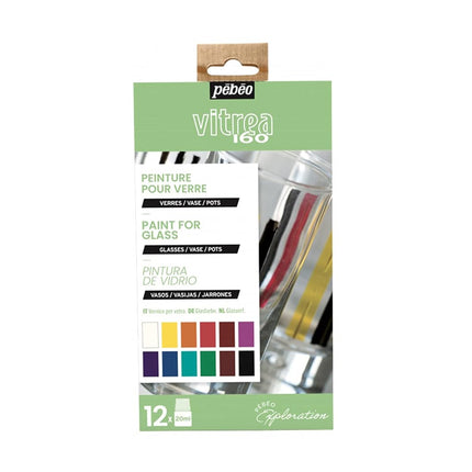 PEBEO V160 Explorer Set, Assorted, 12X20ML (757461
