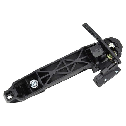 TRQ Exterior Door Handle Black Rear LR Driver Side for 02-06 Camry Corolla