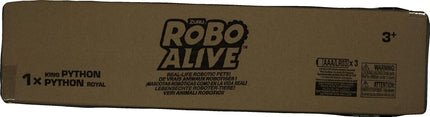 Robo Alive Robotic King Python Toy, 80 cm, Realistic Movements, Battery-Powered Robotic Toy Snake