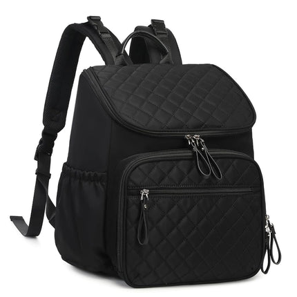 LORADI Diaper Bag Backpack with Storller Clips, Wa